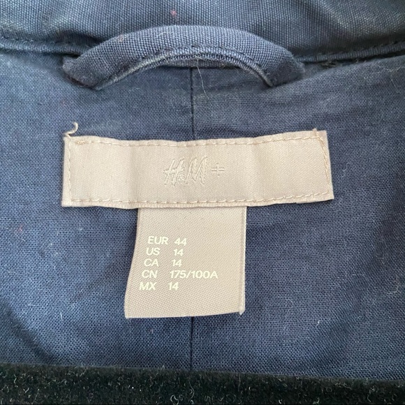 H&M canvas coat with hood - Picture 4 of 7